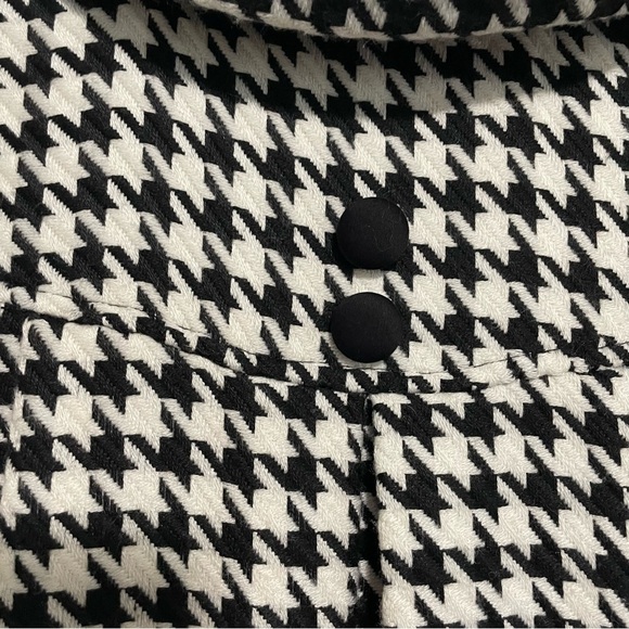 Papillon Mid Length Women's Dress Houndstooth Cowlneck Size Large - Picture 11 of 11